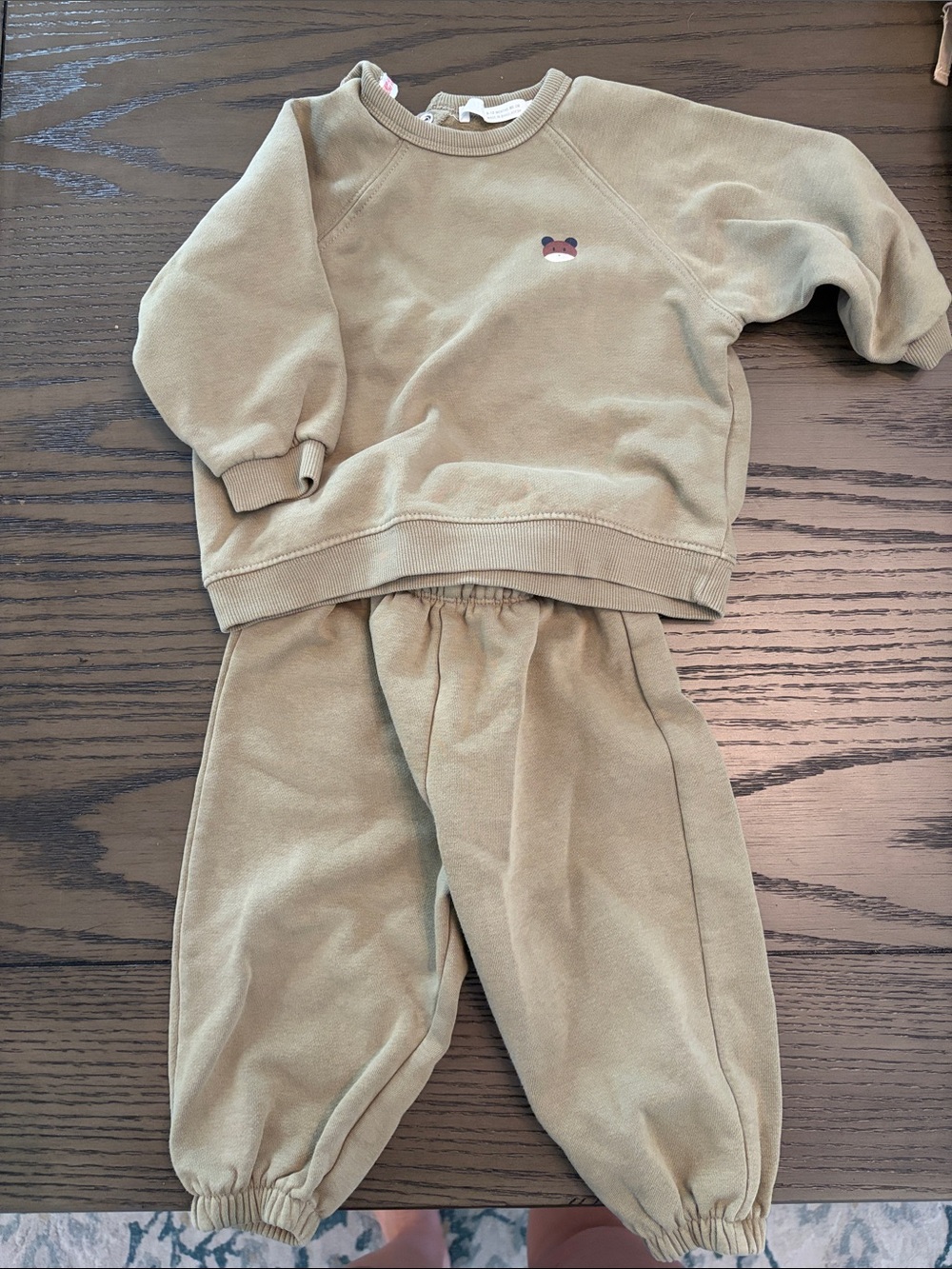 Toddler sweat suit